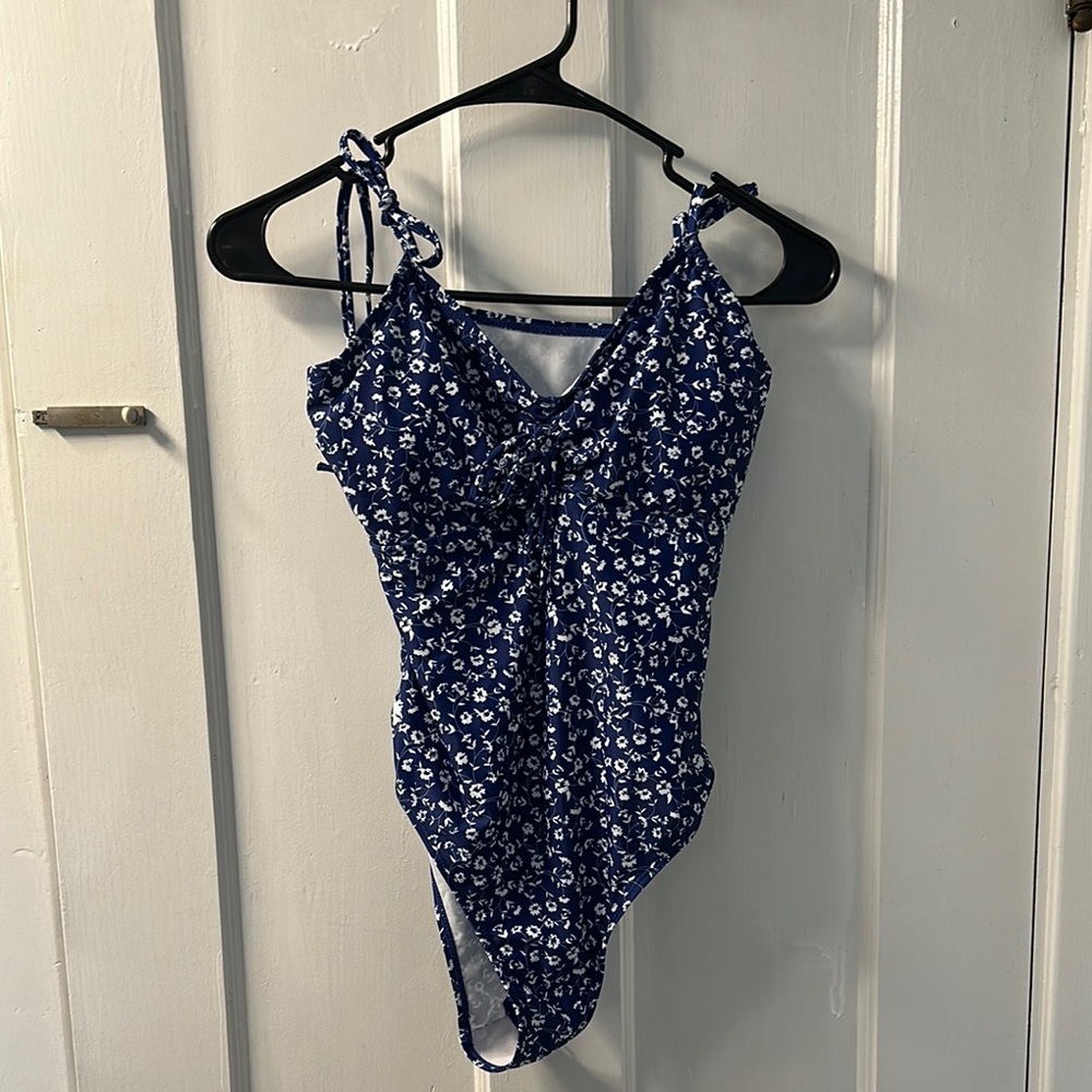 Floral Women’s One Piece High waisted swimsuit